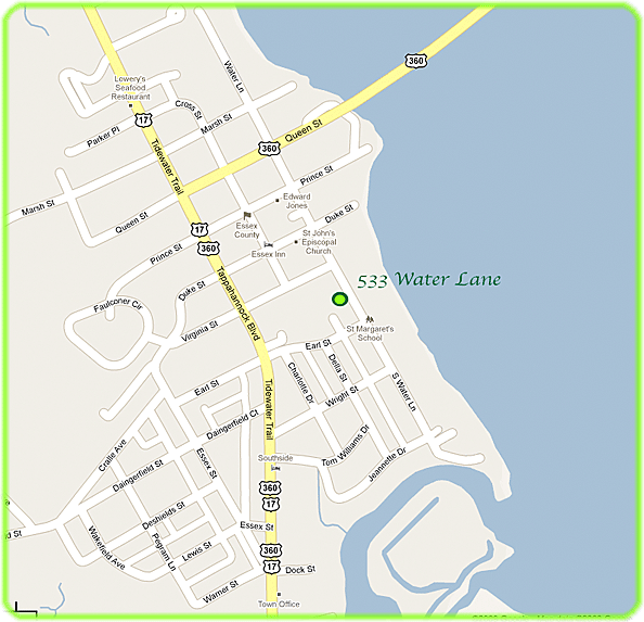 Inn on Water Lane painting